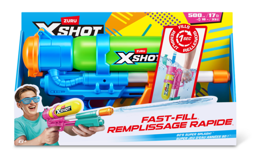 XSHOT Water Fast Fill 80s Super Splash Water Blaster