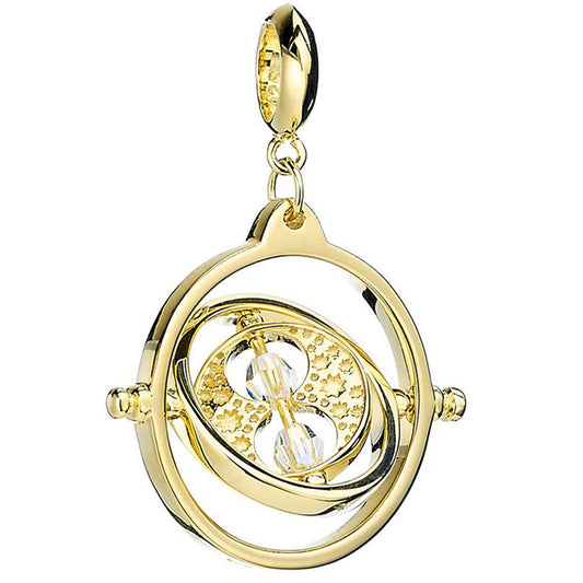 Harry Potter Gold Plated Time Turner Crystal Charm collectible from Infinity Collectibles 2026