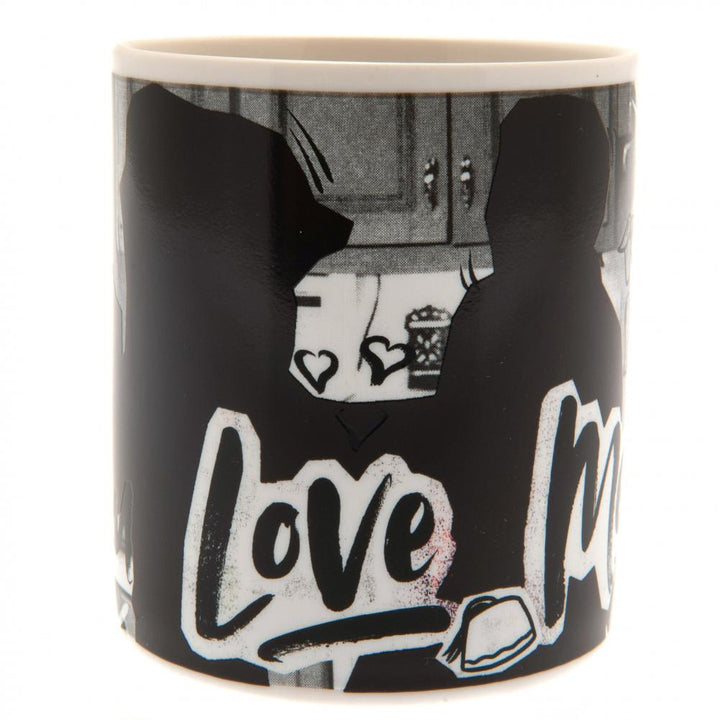 Friends Heat Changing Mug You Love Me