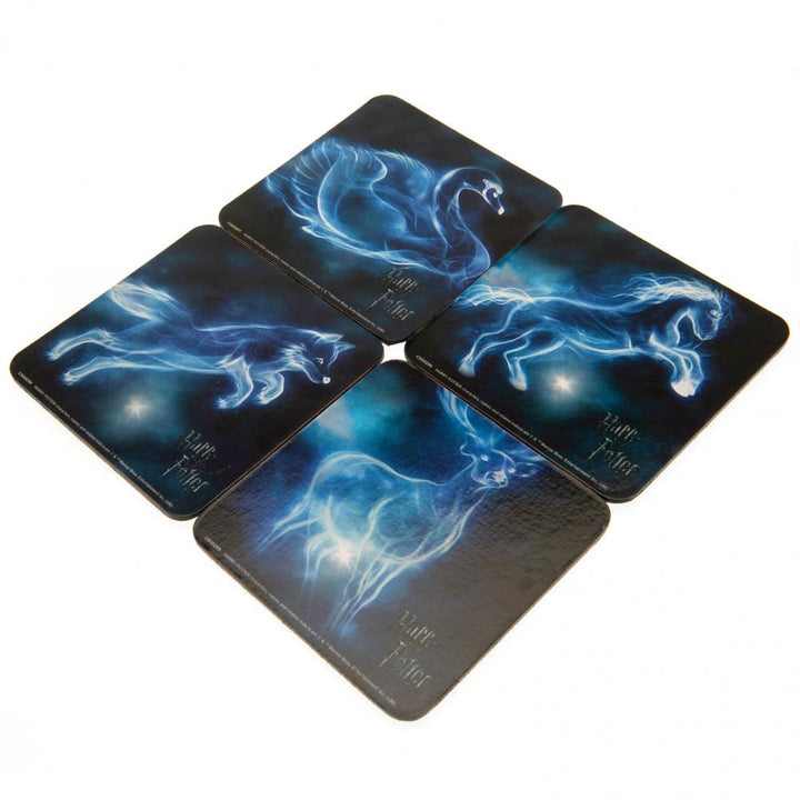 Harry Potter Coaster Set Patronus