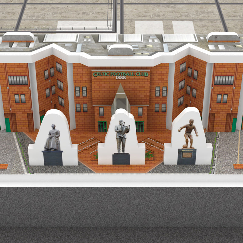 Celtic FC 3D Stadium Puzzle, close-up detail