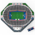Paris Saint Germain FC 3D Stadium Puzzle, side angle