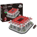 AC Milan 3D Stadium Puzzle, side angle