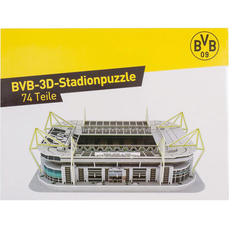 Borussia Dortmund 3D Stadium Puzzle, side angle