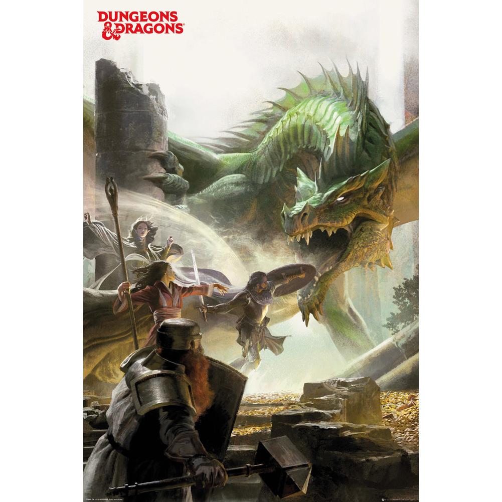 Dungeons & Dragons Poster Adventure