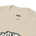 'Catch You On The Flip Side' Men's Vinyl T-Shirt, side angle