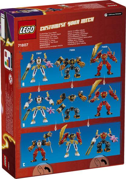 Lego Ninjago 71807 Sora's Elemental Tech Mech Playset