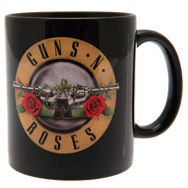 Guns N Roses Mug BK, side angle
