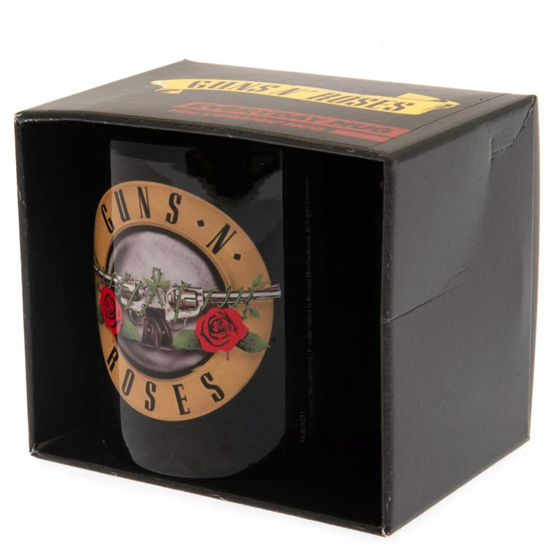Guns N Roses Mug BK, close-up detail