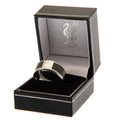 Liverpool FC Carbon Fibre Ring Large, side angle
