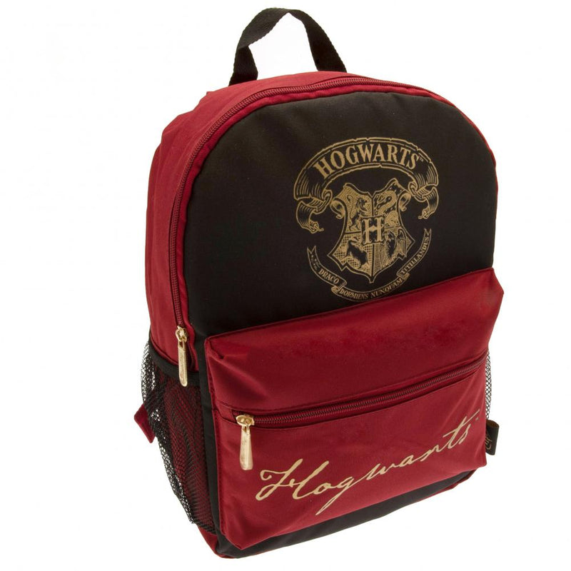 Harry Potter Backpack Hogwarts, side angle