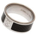 West Ham United FC Carbon Fibre Ring Small, alternate view