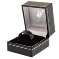 Liverpool FC Black IP Ring Medium, side angle