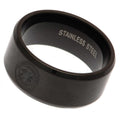 Celtic FC Black IP Ring Small, alternate view
