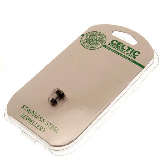 Celtic FC Black IP Stud Earring, alternate view