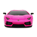 Lamborghini Aventador Radio Controlled Car 1:24 Scale Pink, alternate view