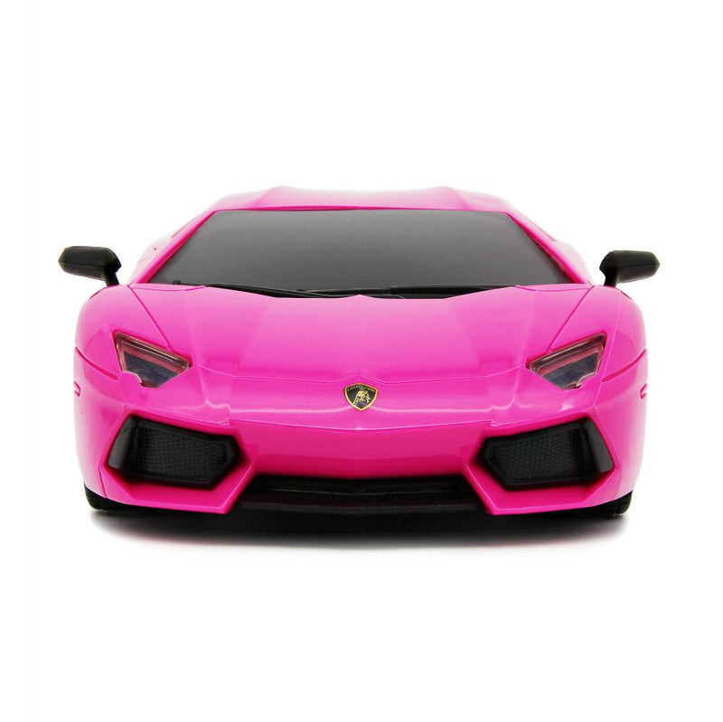 Lamborghini Aventador Radio Controlled Car 1:24 Scale Pink, alternate view