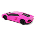 Lamborghini Aventador Radio Controlled Car 1:24 Scale Pink, side angle