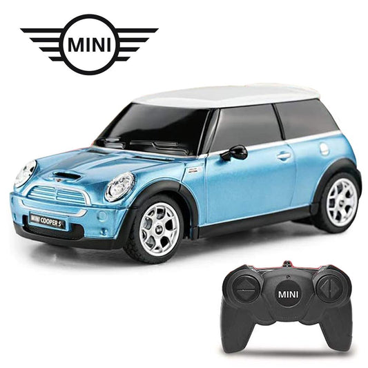 Mini Cooper S Radio Controlled Car 1:24 Scale Blue collectible from Infinity Collectibles 2026