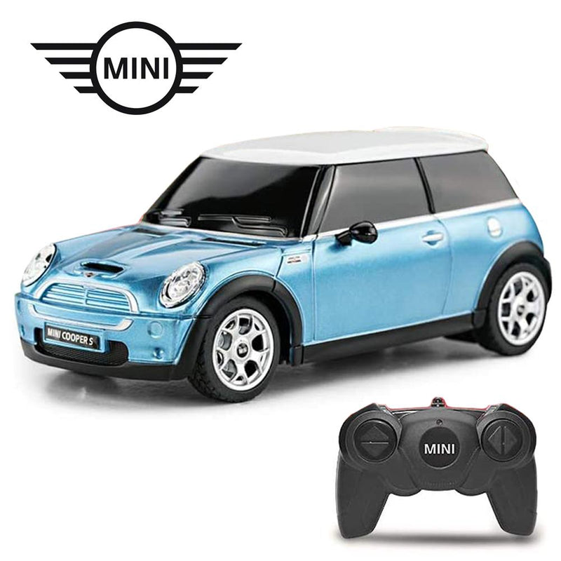 Mini Cooper S Radio Controlled Car 1:24 Scale Blue collectible from Infinity Collectibles 2026