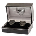 Arsenal FC Black IP Cufflinks, alternate view