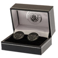 Manchester City FC Black IP Cufflinks, alternate view