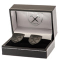 West Ham United FC Black IP Cufflinks, alternate view