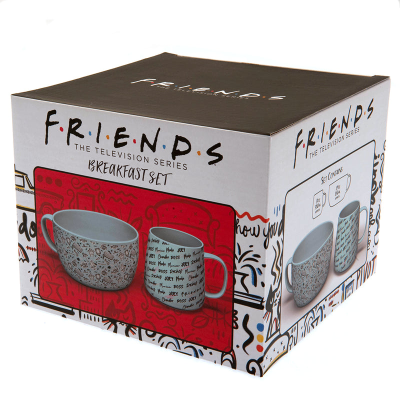 Friends Breakfast Set, close-up detail