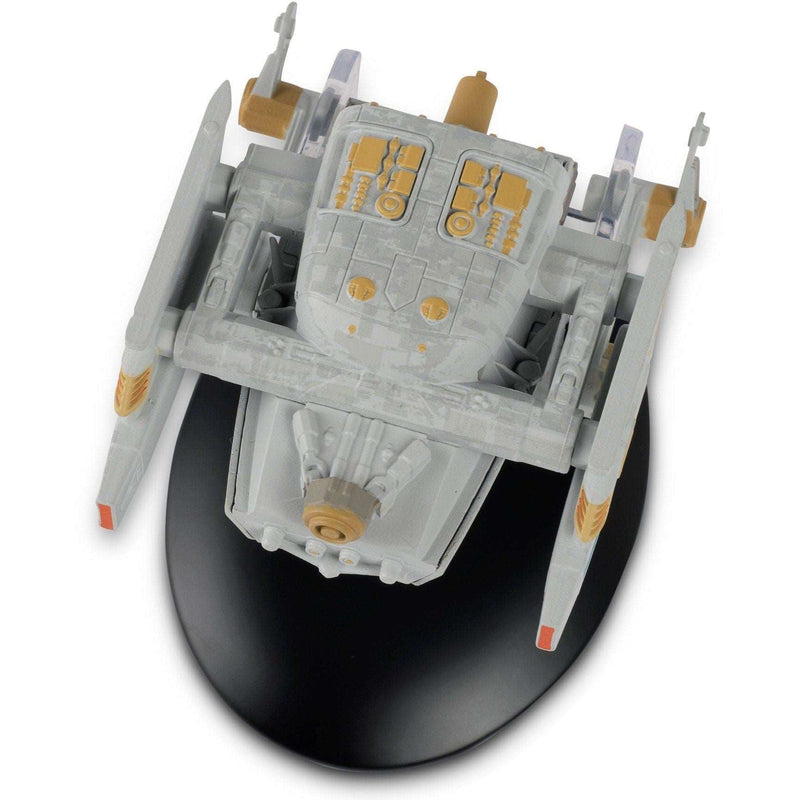 Starfleet Federation Tug Starship Model Die Cast Ship (Eaglemoss / Star Trek), packaging shot