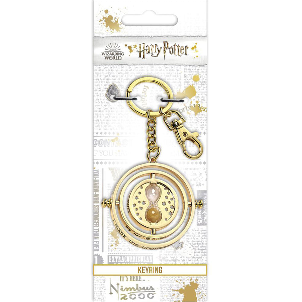 Harry Potter Charm Keyring Time Turner