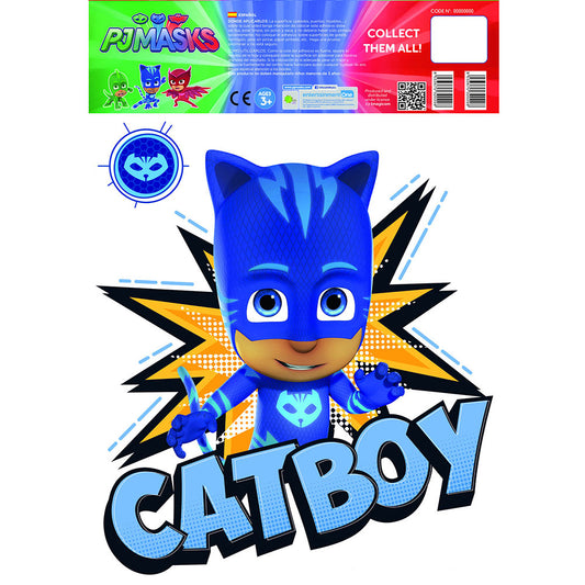 PJ Masks Wall Sticker A3 Catboy, alternate view