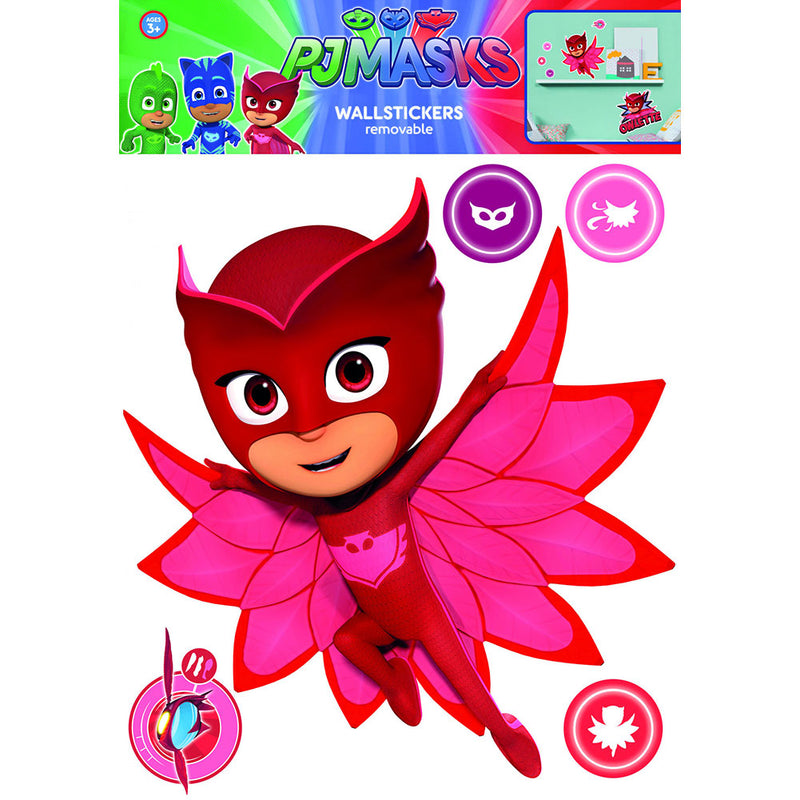 PJ Masks Wall Sticker A3 Owlette collectible from Infinity Collectibles 2026