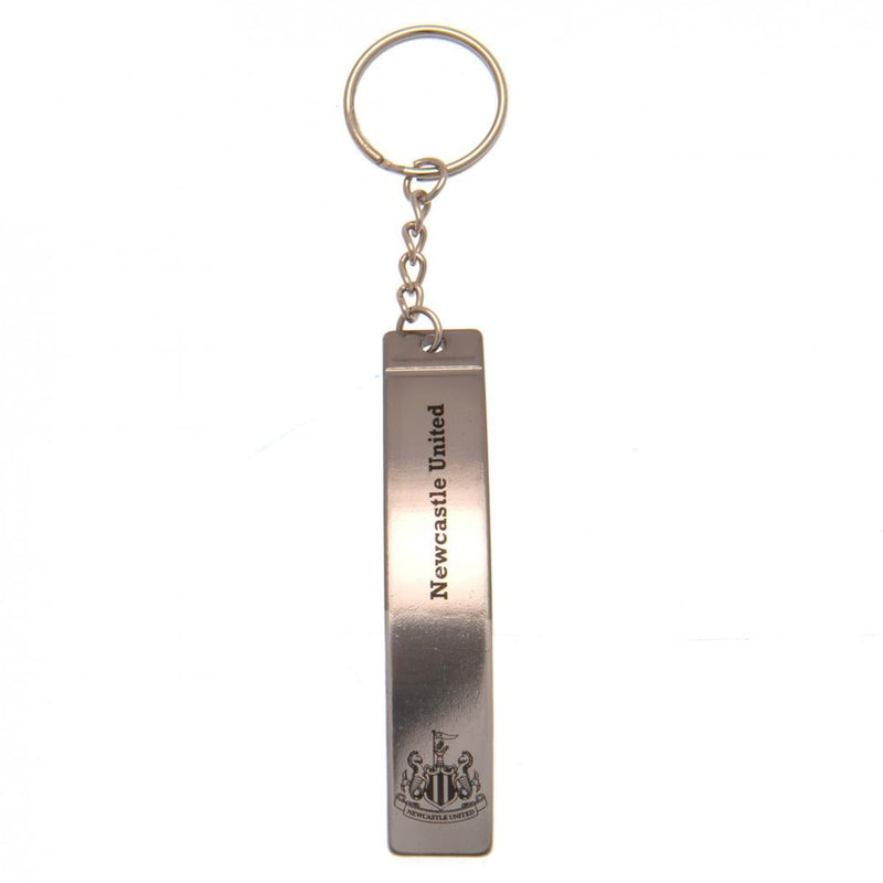 Newcastle United FC Sleek Bottle Opener Keyring, alternate view