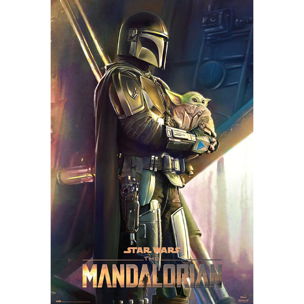 Star Wars: The Mandalorian Poster Clan Of Two