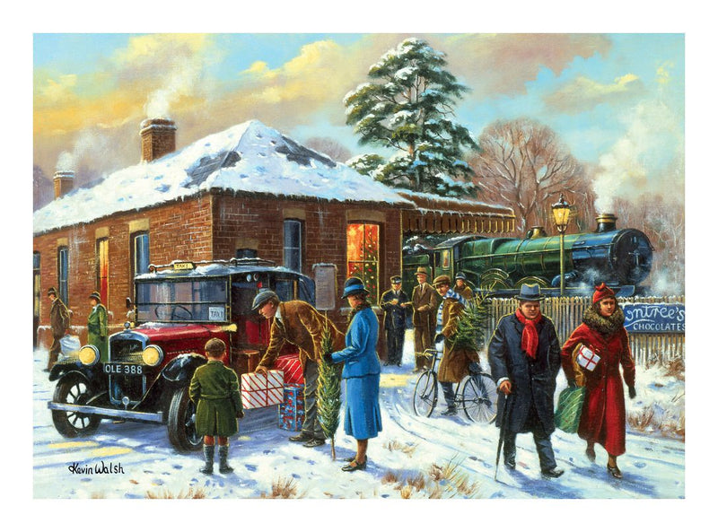 Xmas Nostalgia Nearly Home 1000pc - Image
