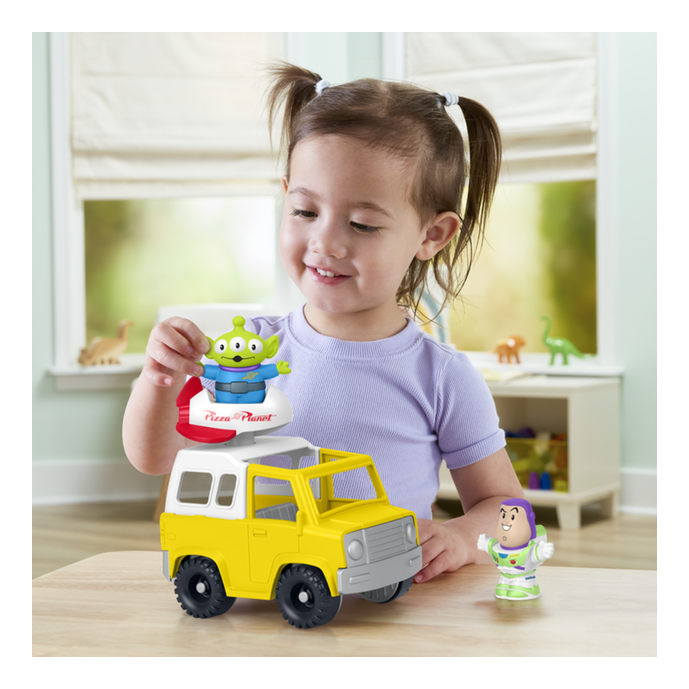 Fisher-Price Little People Toy Story Pizza Planet Truck - Image