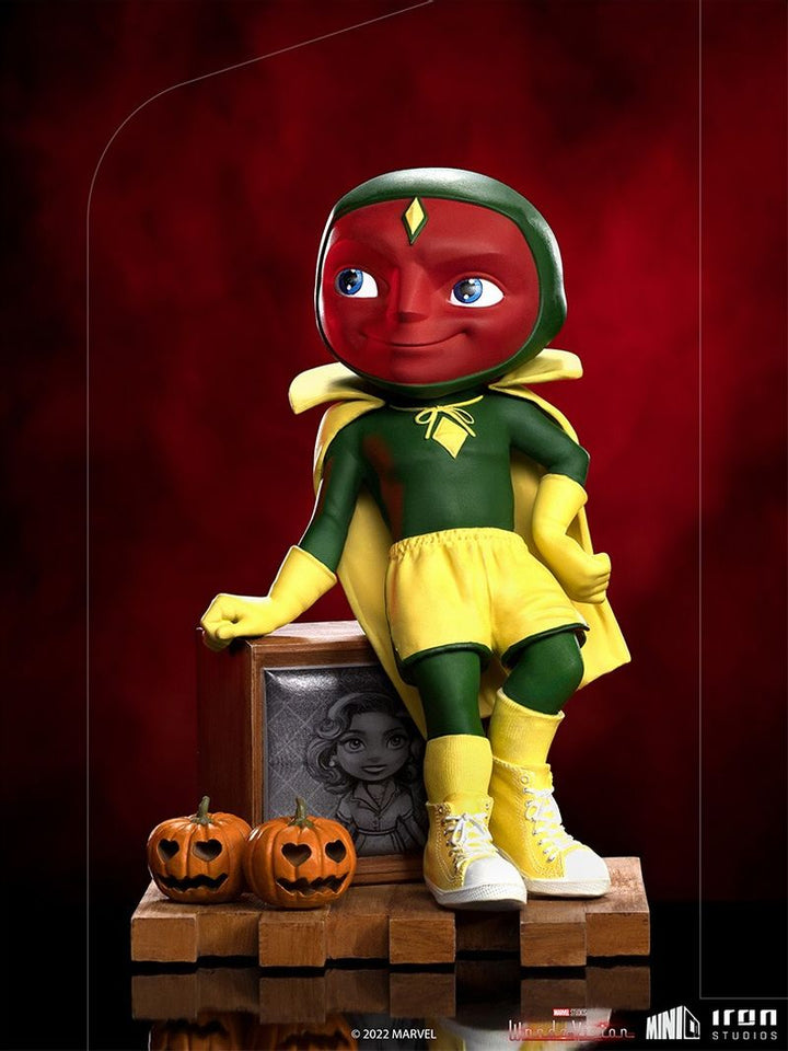 Iron Studios Marvel Avengers WandaVision Vision Halloween Version MiniCo Figure