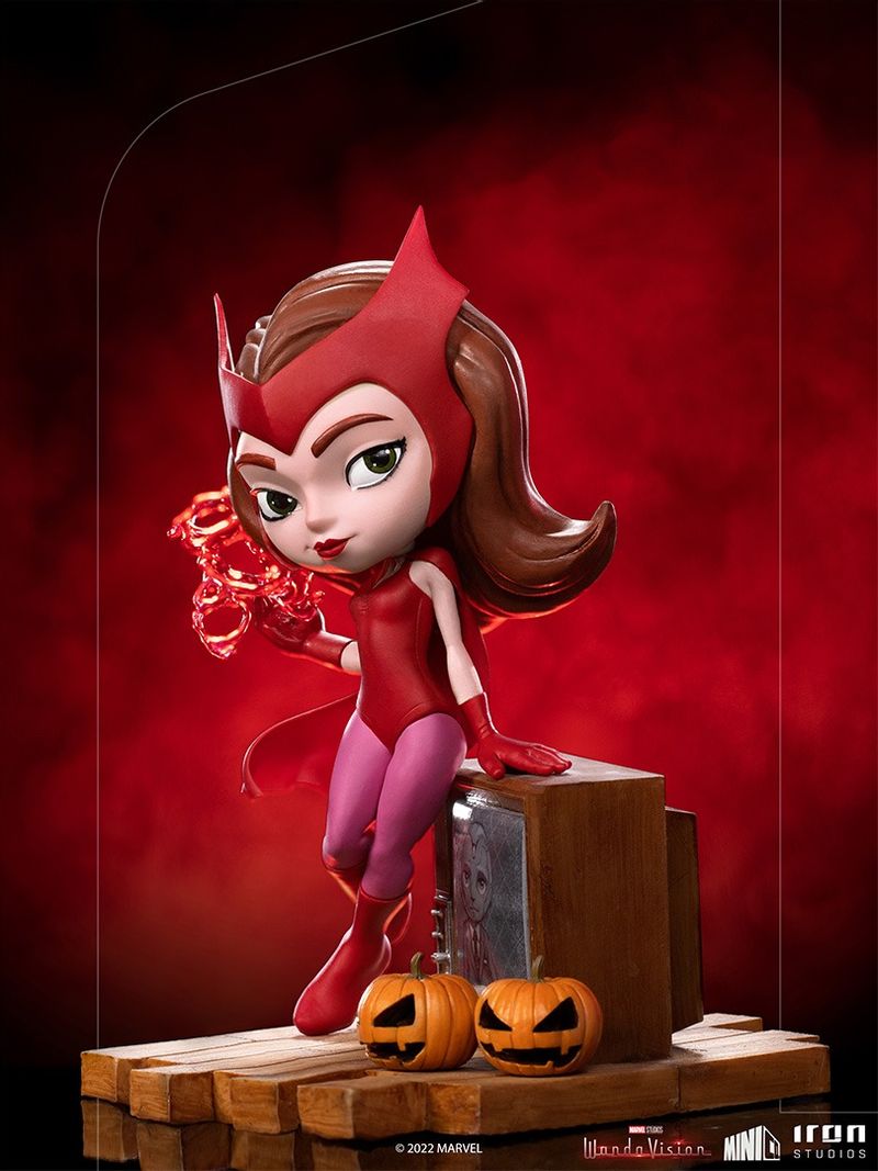 Iron Studios Marvel Avengers WandaVision Vision Halloween Version MiniCo Figure