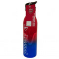Arsenal FC UV Metallic Drinks Bottle, side angle