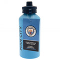 Manchester City FC Aluminium Drinks Bottle, side angle