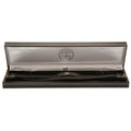 Celtic FC Black IP Leather Bracelet, side angle