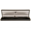 Liverpool FC Black IP Leather Bracelet, side angle