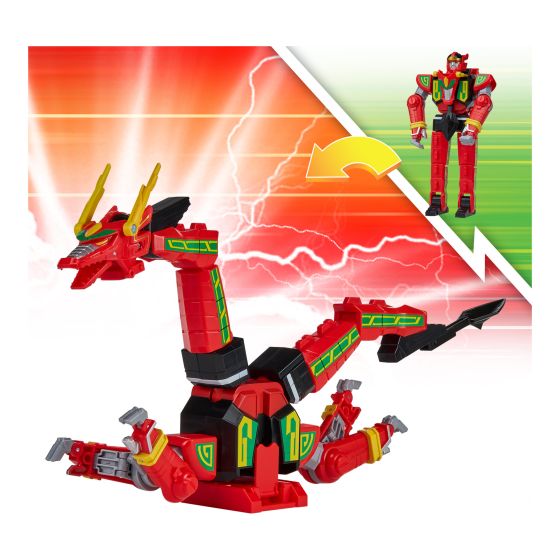 MMPR Deluxe Combinable Thunderzord - Red Dragon
