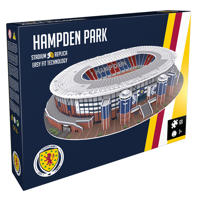 Scottish FA 3D Stadium Puzzle, side angle