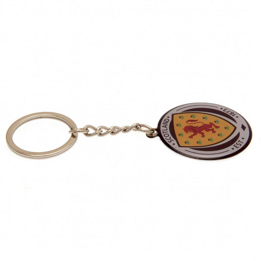 Scottish FA Crest Keyring, alternate view