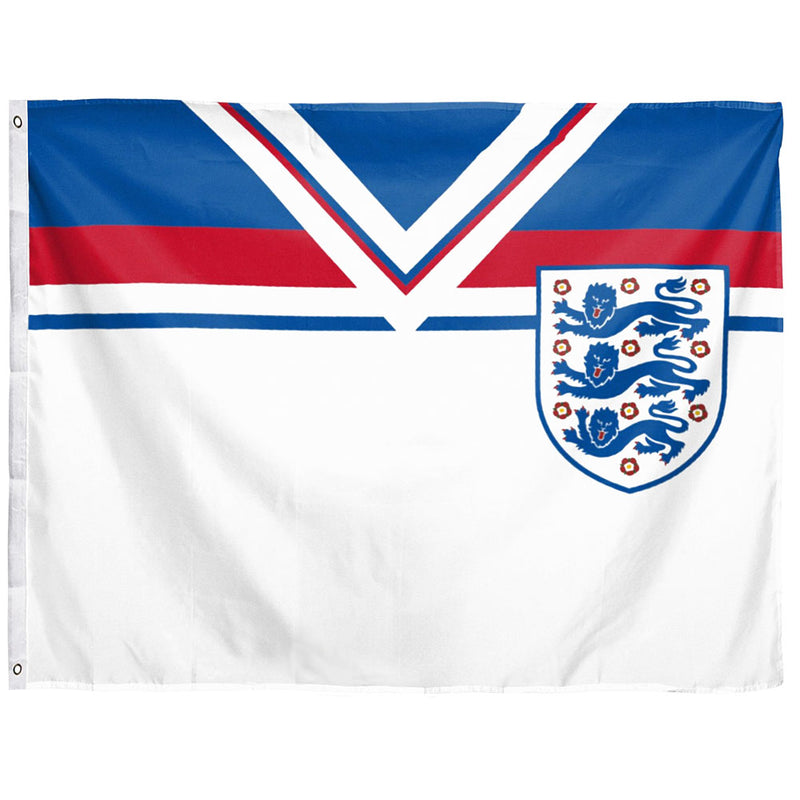England FA 1982 Retro Giant Flag, side angle