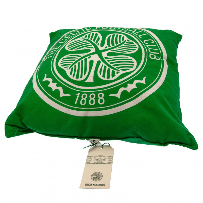 Celtic FC Cushion, side angle