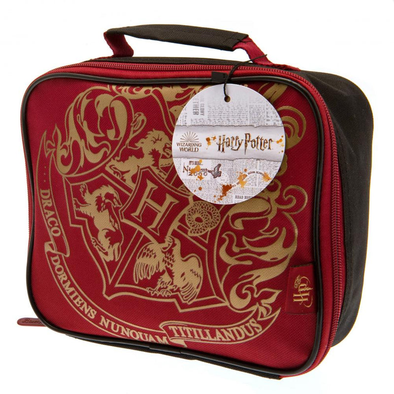 Harry Potter Lunch Bag Gold Crest RD, close-up detail