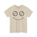 Vinyl Makes Me Happy Men's T-Shirt, size reference