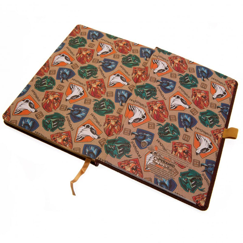 Harry Potter Premium Spinner Notebook, side angle